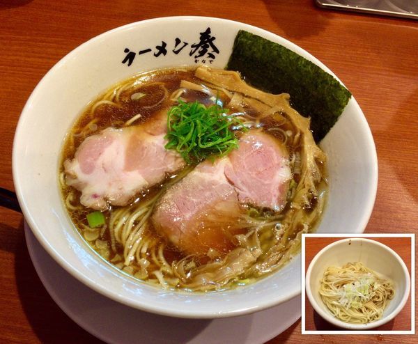 「しょうゆラーメン&替え玉」@ラーメン 奏の写真