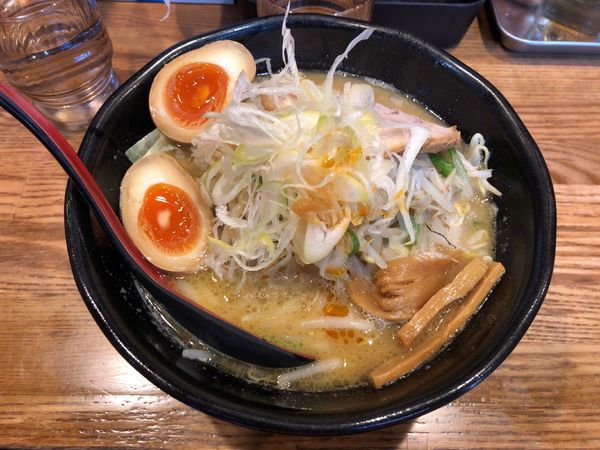 「味噌味玉」@麺処 花田 上野店の写真