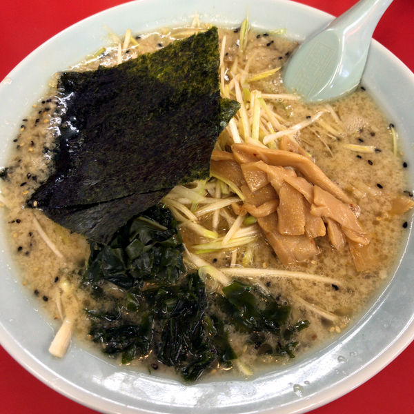 「ネギみそラーメン（半麺・固め・コッテリ）760円」@ラーメンショップ 太田店の写真
