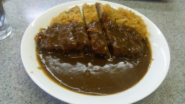 「カツカレー 1000円」@カレーハウス ゴリラ亭の写真