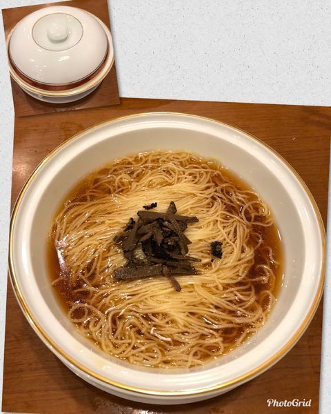 「オフ会メニュー：コンソメのかけラーメン・他」@稲荷屋の写真