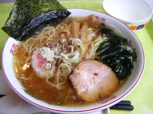 「小江戸川越ラーメン醤油」@レストラン ニューフジ 川越店の写真