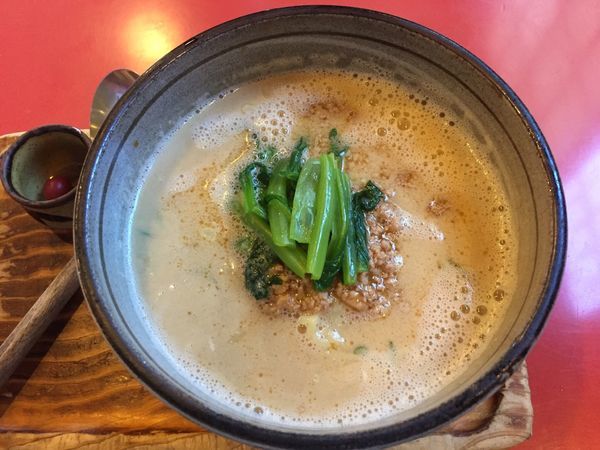 「ごまラーメン（918円）」@民芸風らーめん いなほ 本店の写真