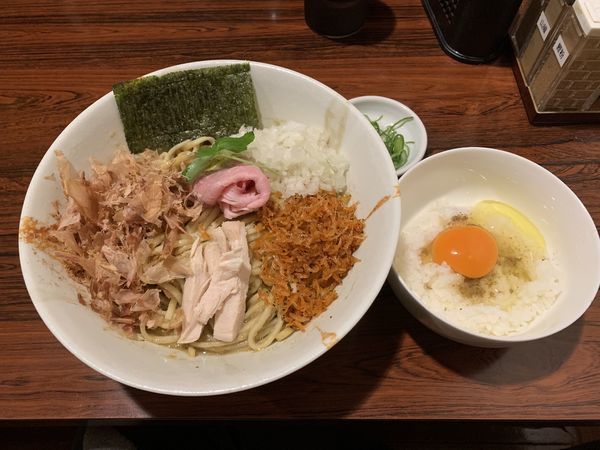 「帆立ての混ぜそば」@麺屋 ひな多の写真