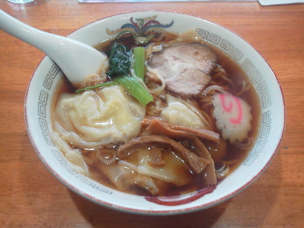 「ワンタンメン 570円」@福義の写真