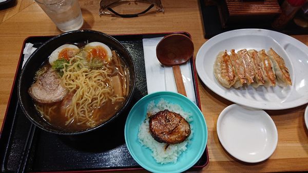 「中華そば＆餃子」@中華そば 美乃屋の写真