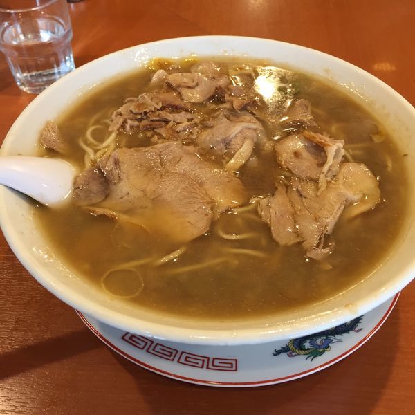 「中華そば（大）ヤキメシセット」@末廣ラーメン本舗 高田馬場分店の写真