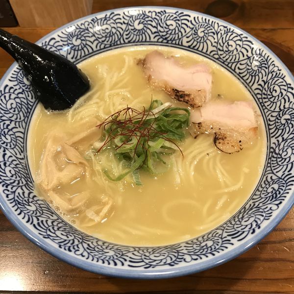 「濃厚鶏白湯らーめん（￥750）」@麺屋 楽のすけの写真