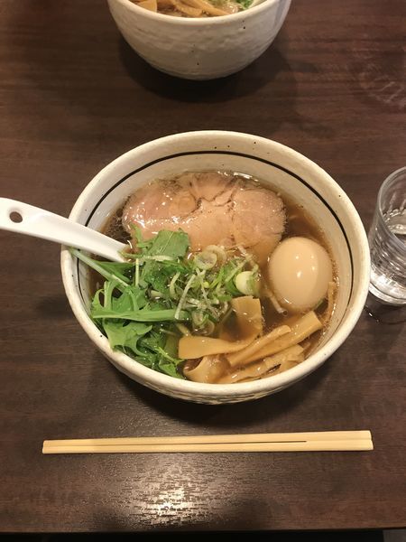 「味玉醤油らーめん和風」@麺屋 旬の写真