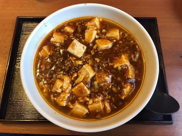 「麻婆らーめん」@こだわりらーめん ゆきむら亭 つくば店の写真