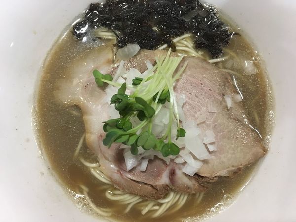 「【限定】濃厚煮干しそば 850円」@麺亭 裕雅の写真