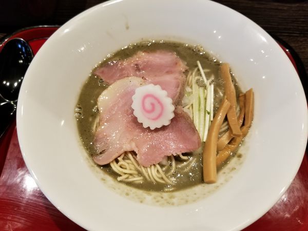 「濃厚煮干そば＋和え玉」@鶏そば なんきち 東京店の写真