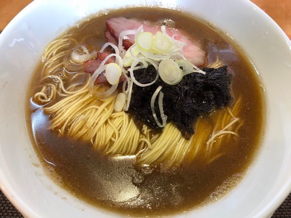 「限定 濁り煮干そば 900円」@柴崎亭の写真