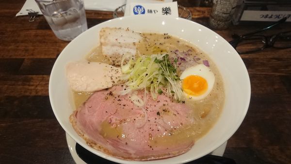 「白湯醤油(麺1.5倍)900円」@麺や 樂の写真