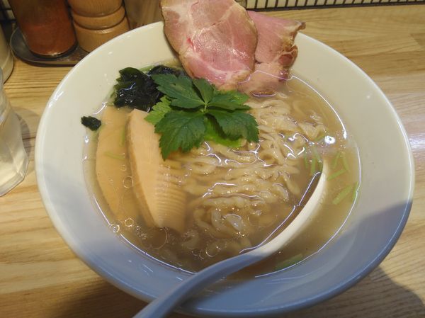 「貝塩らーめん」@らーめん 改の写真