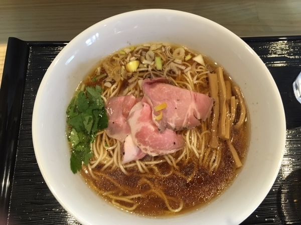 「醤油SOBA/杏仁豆腐」@麺屋 淳陛屋の写真