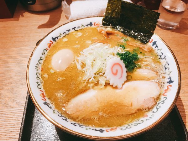 「味玉濃厚煮干そば880円」@中華そば 勝本の写真