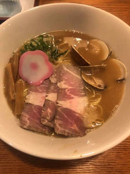 「ハマグリラーメン」@和歌山中華蕎麦 はたお商店 高崎店の写真