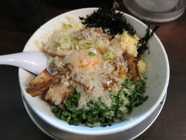 「台湾まぜそば(大油)：950円」@らーめん潤 亀戸店の写真