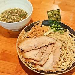 塩つけ麺&チャーシュー3枚増し