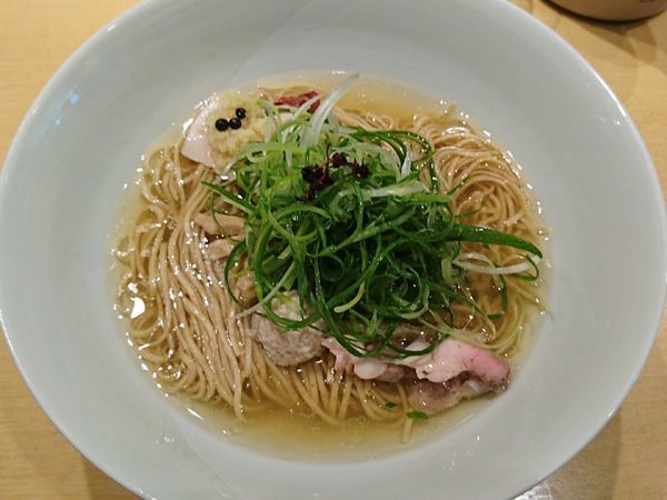 「塩そば(細麺)」@饗 くろ㐂の写真