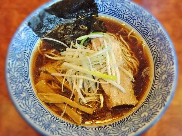 「和風醤油らーめん」@自家製太麺 元気屋の写真