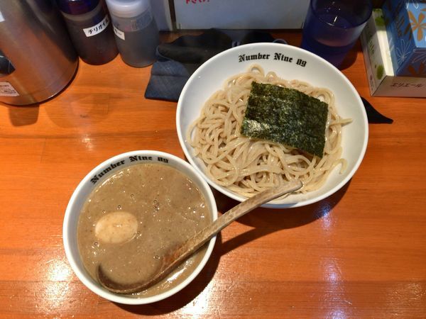 「濃厚つけめん＋煮干し」@麺Dining Number Nine 09の写真