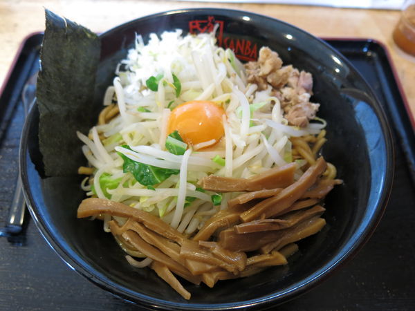 「油そば（麺大盛り）：830円」@さんばの写真