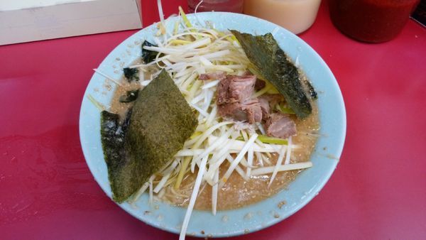 「ネギ味噌ラーメン680＋ネギ¥100」@ラーメンショップ 牛久結束店の写真
