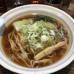燻製醤油(低加水麺中盛)
