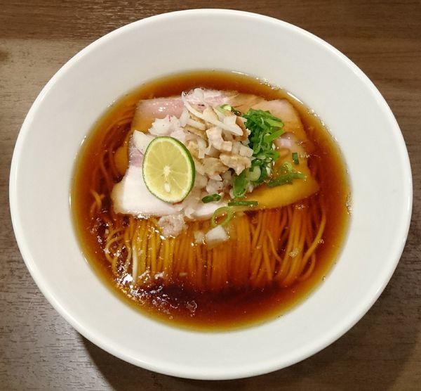 「【限定】俺のNIBOSHI!!!黒豚と煮干しのラーメン」@八咫烏の写真