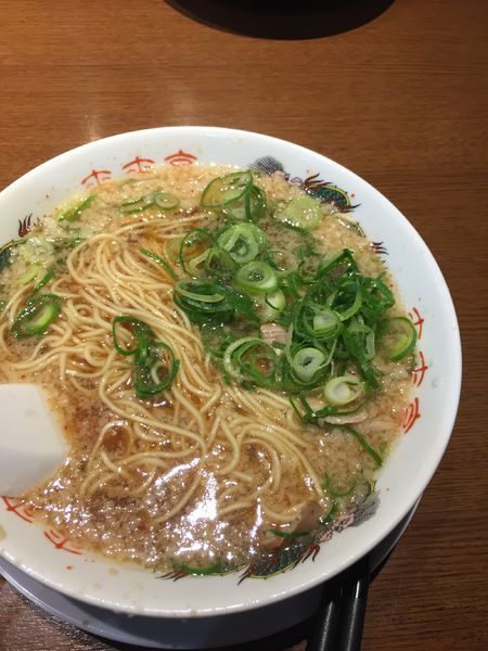 「ラーメン背脂多め」@来来亭 南新保店の写真