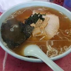 ラーメン ネギ丼ハーフ