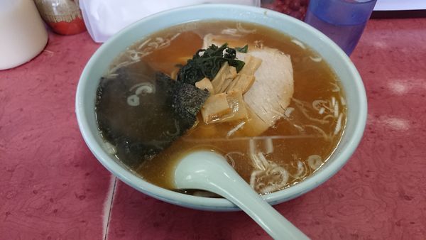 「ラーメン ネギ丼ハーフ」@ラーメンショップ 氏家店の写真