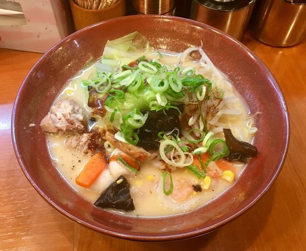 「具だくさんタンメン 750円」@らーめん ゑびすの写真