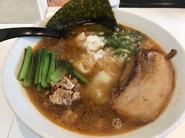 「ワンタン海老そば🦐」@海老・特濃煮干そば まるはの写真