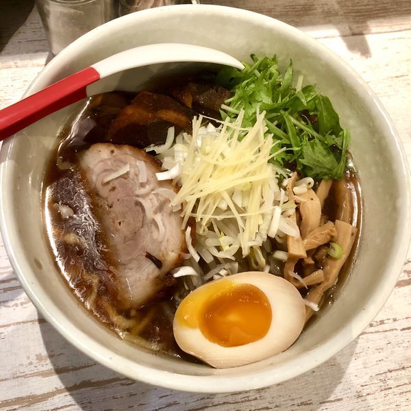 「【限定】生姜正油ラーメン￥850」@麺屋 誉の写真
