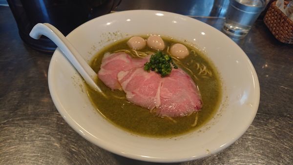 「明太子&大葉 (合わせ清湯)さんじ玉SPご飯」@さんじの写真