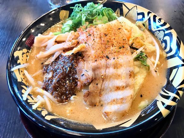 「元祖たれ味噌らーめん」@ハルピン味噌らーめん 雷蔵の写真