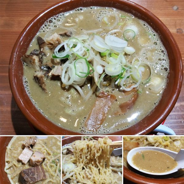 「にぼ味噌ラーメン(縮れ麺)  880円」@長尾中華そば 東京神田店の写真