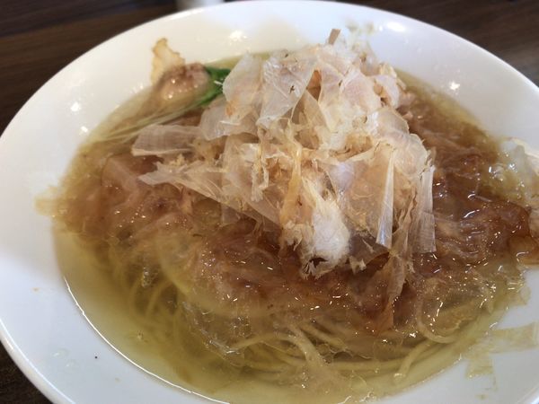 「和風白醤油800円ー」@らーめん 夢中の写真