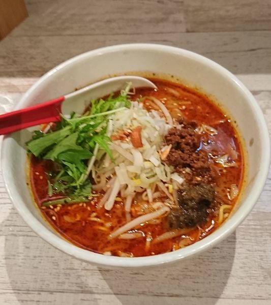 「担々麺(850円)」@麺屋 誉の写真