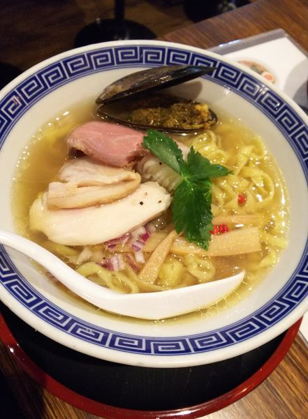 「貝だし塩そば」@だし廊 -DASHIRO-の写真