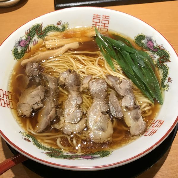 「かしわそば（￥810）」@ふじい 難波千日前店の写真