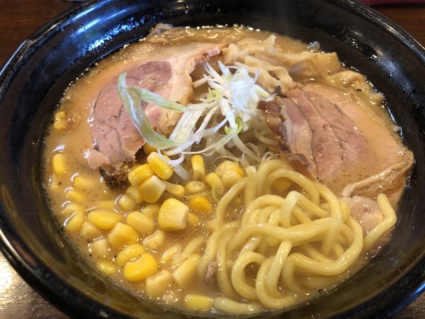 「みそらあめん800円」@麺屋 いいづかの写真