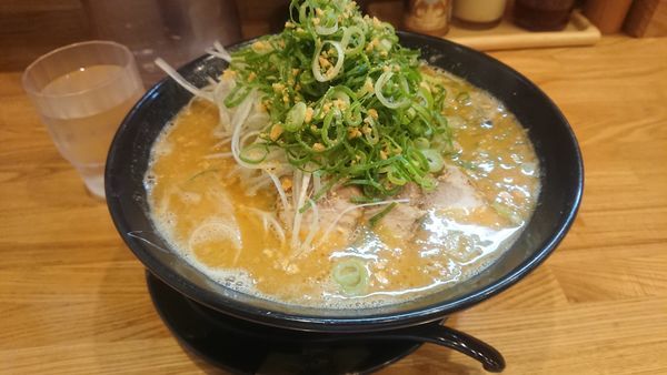 「濃厚とんこつら～めん」@ぎょうざ 健天の写真