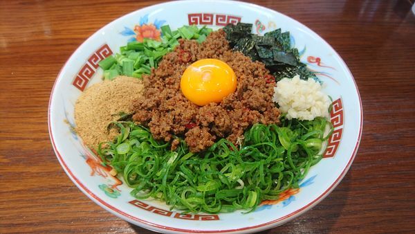 「台湾まぜそば(追い飯付き)」@ラーメンかなやの写真