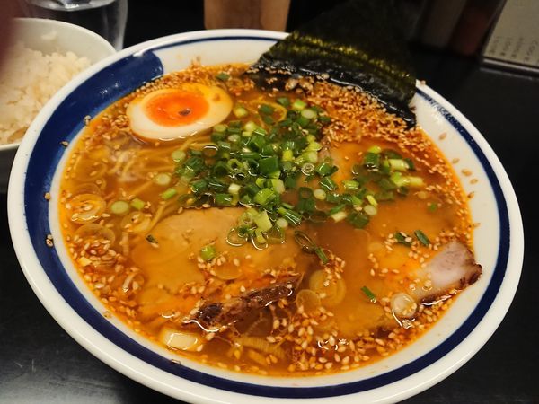 「日替わり限定 えび辛そば 750円」@時おりの写真