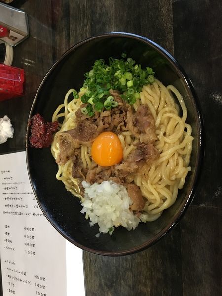 「牛肉まぜそば」@ラーメン礼の写真