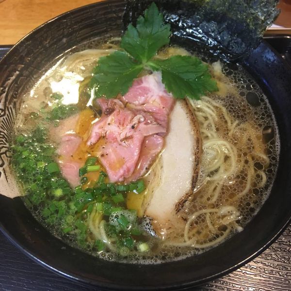 「鴨そば820円」@麺屋 太陽の写真